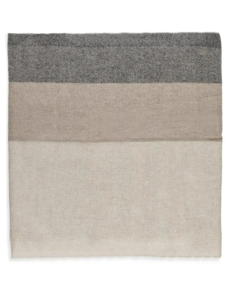 Brunello Cucinelli Tücher & Schals Wool And Cashmere Scarf beige Beige