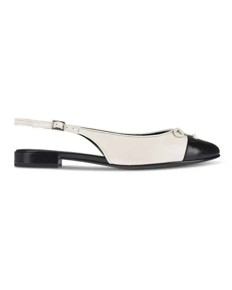 Tory Burch Pointed Toe Slingback Flats beige Beige