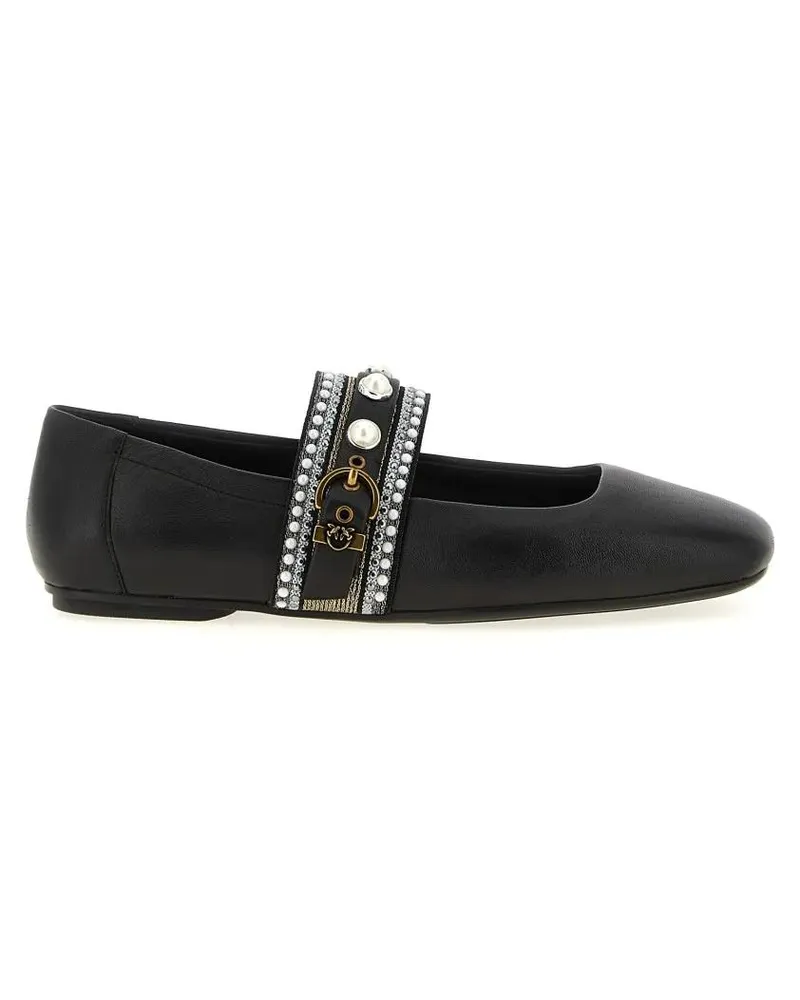 Pinko Max 04' Ballet Flats schwarz Schwarz