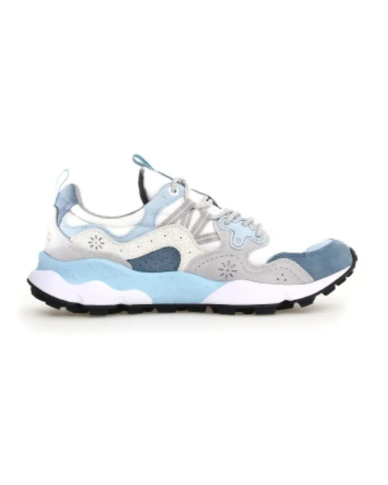 Flower MOUNTAIN Low-Top Sneaker Yamano Sneakers In Grey Suede blau Blau