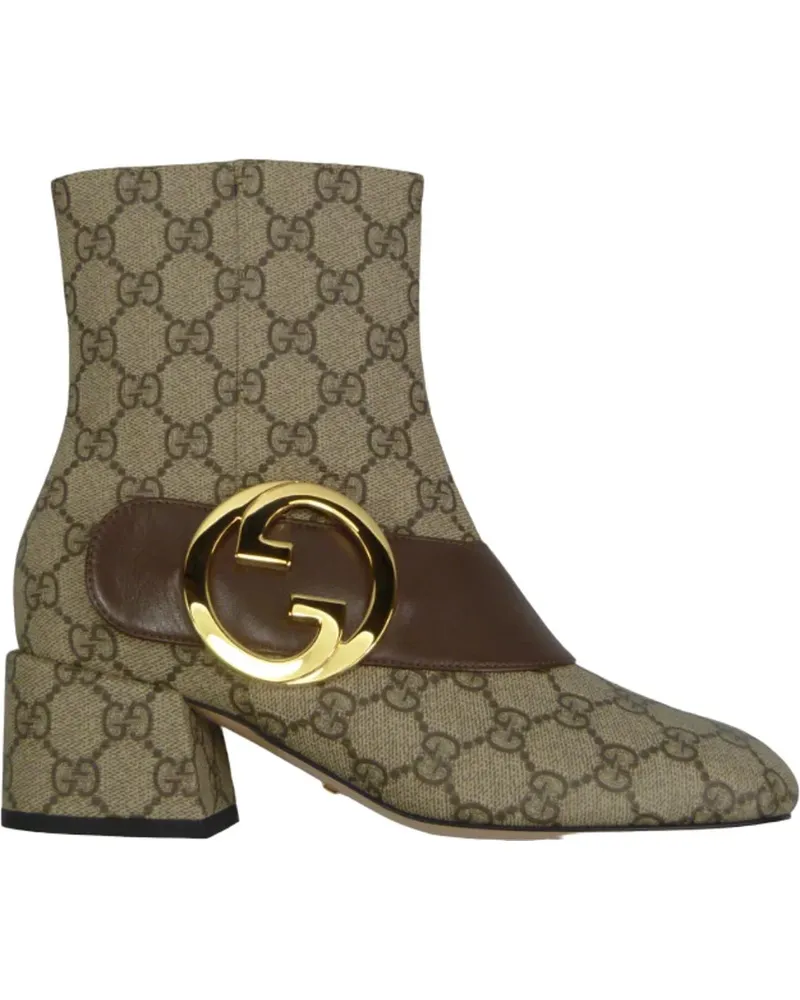 Gucci Stiefeletten Stivaletto Blondie beige Beige
