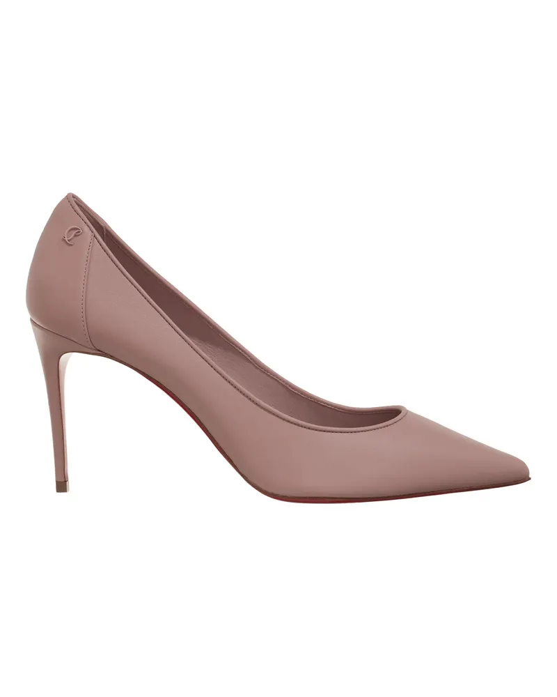Christian Louboutin Hohe Schuhe Sporty Kate rosa Gold