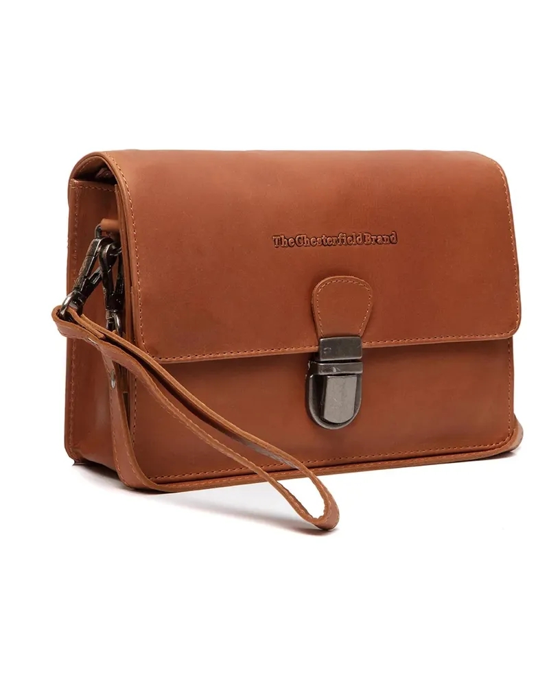 The Chesterfield Brand Crossbody Bags Lucca Schultertasche cognacbraun Cognacbraun