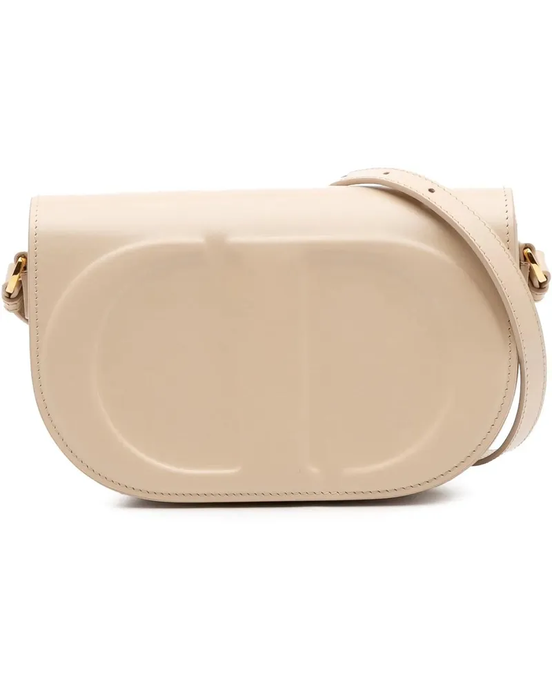 Dior Hobo Bags Leather CD Signature Flap braun Braun