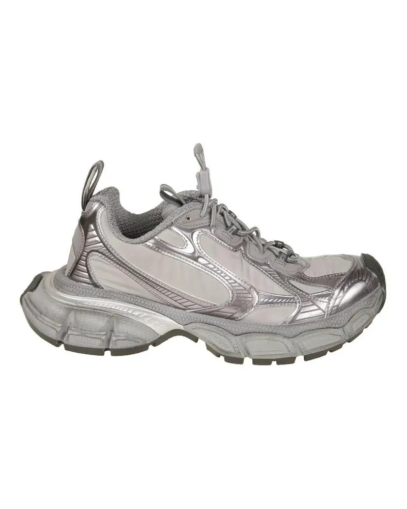 Balenciaga Low-Top Sneaker Sole Sneakers With Textured Upper grau Grau