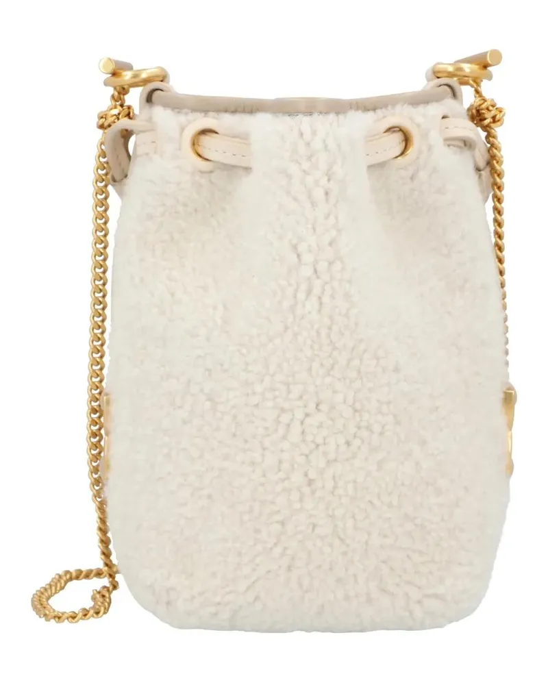 Chloé Beuteltaschen Marcie Micro Bucket Bag Beige beige Beige