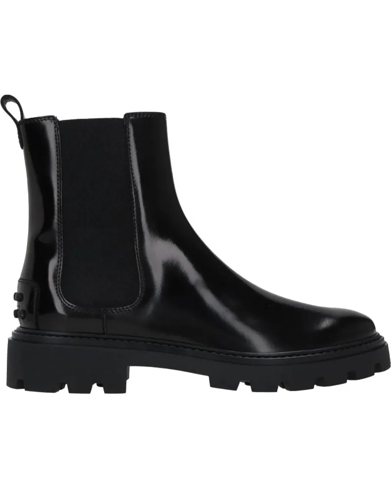 TOD'S Stiefel Schoen Zwart schwarz Schwarz