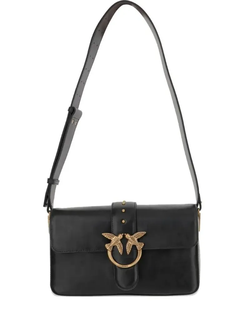 Pinko Hobo Bags Love One Shoulder Bags schwarz Schwarz