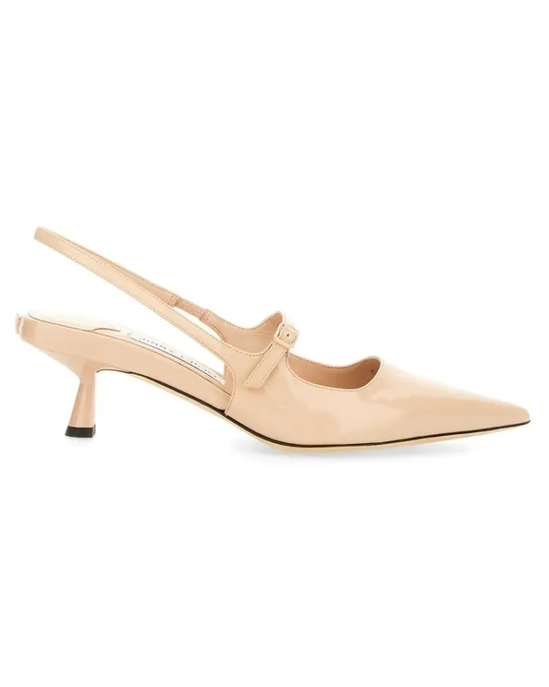 Jimmy Choo Hohe Schuhe "Didi 45" Décolleté beige Beige