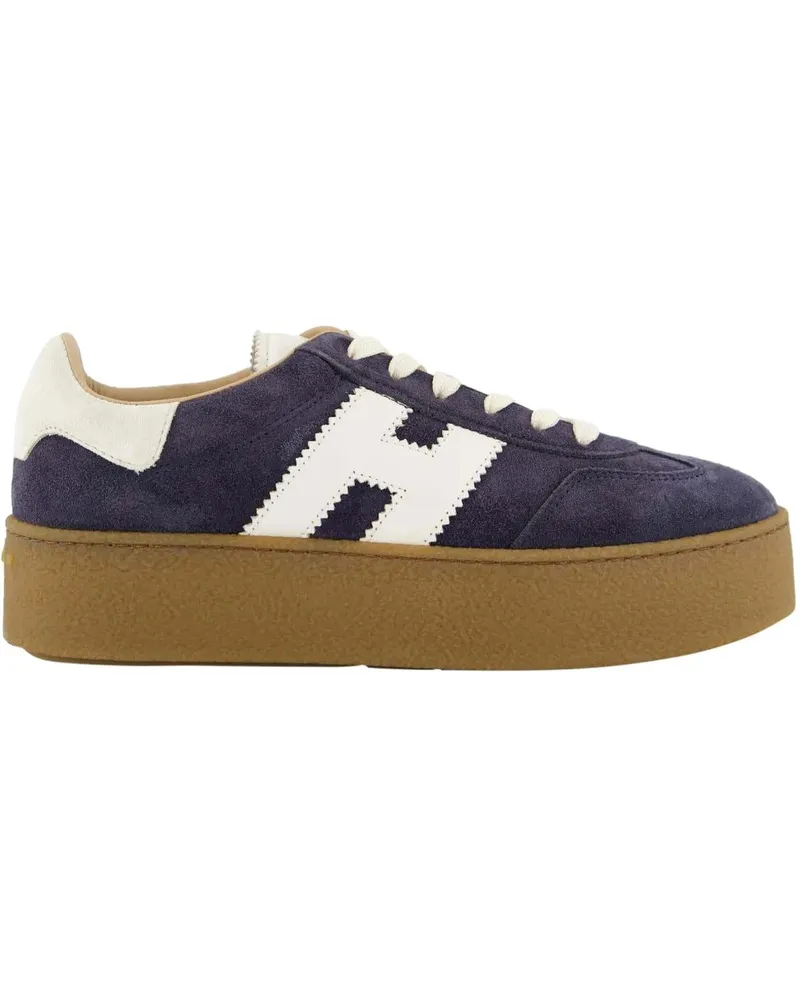 Hogan Low-Top Sneaker Dames H681 Sneaker Blauw blau Blau