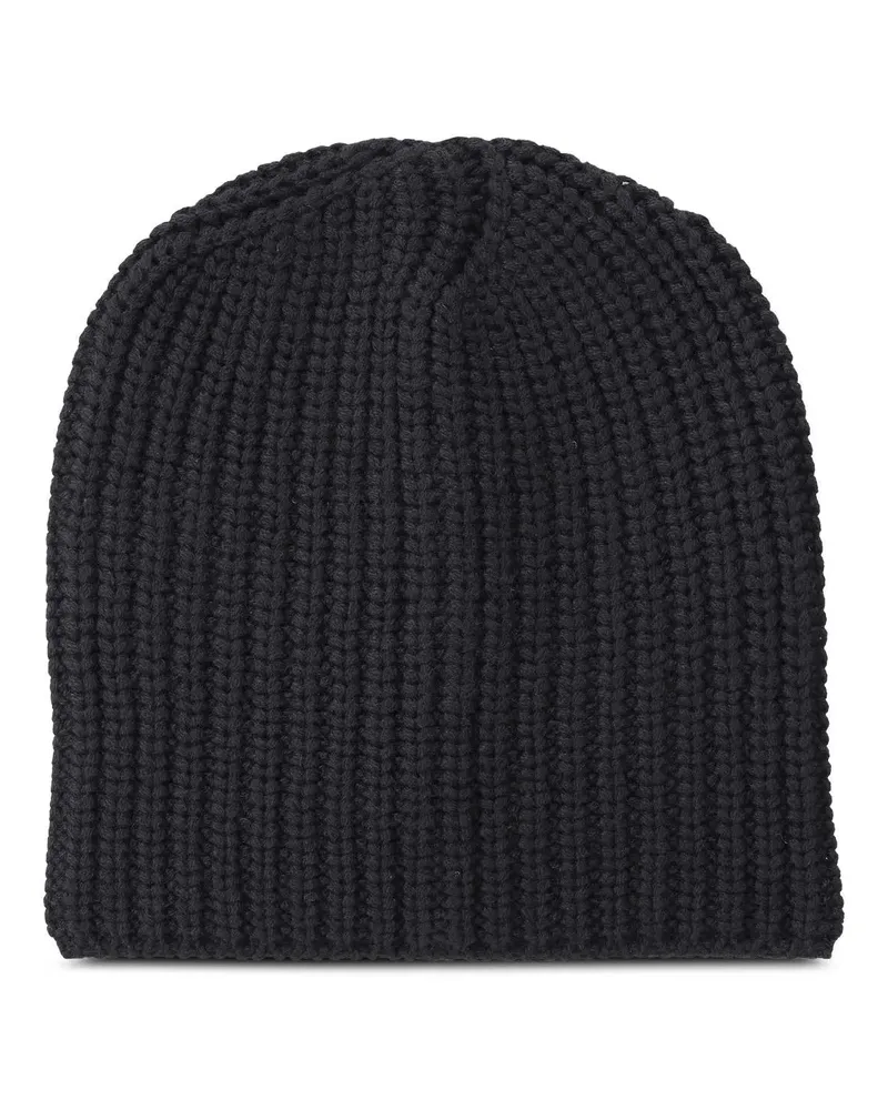 Iris von Arnim Caps & Mützen Strickmütze Ameel aus Kaschmir schwarz Schwarz