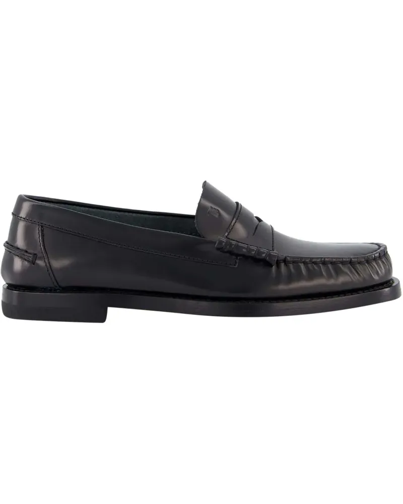 TOD'S Loafer Dames 34L Mocassino Zwart schwarz Schwarz