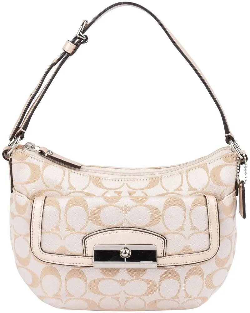 Coach Crossbody Bags  Monogram Kristian Shoulder Bag beige Beige