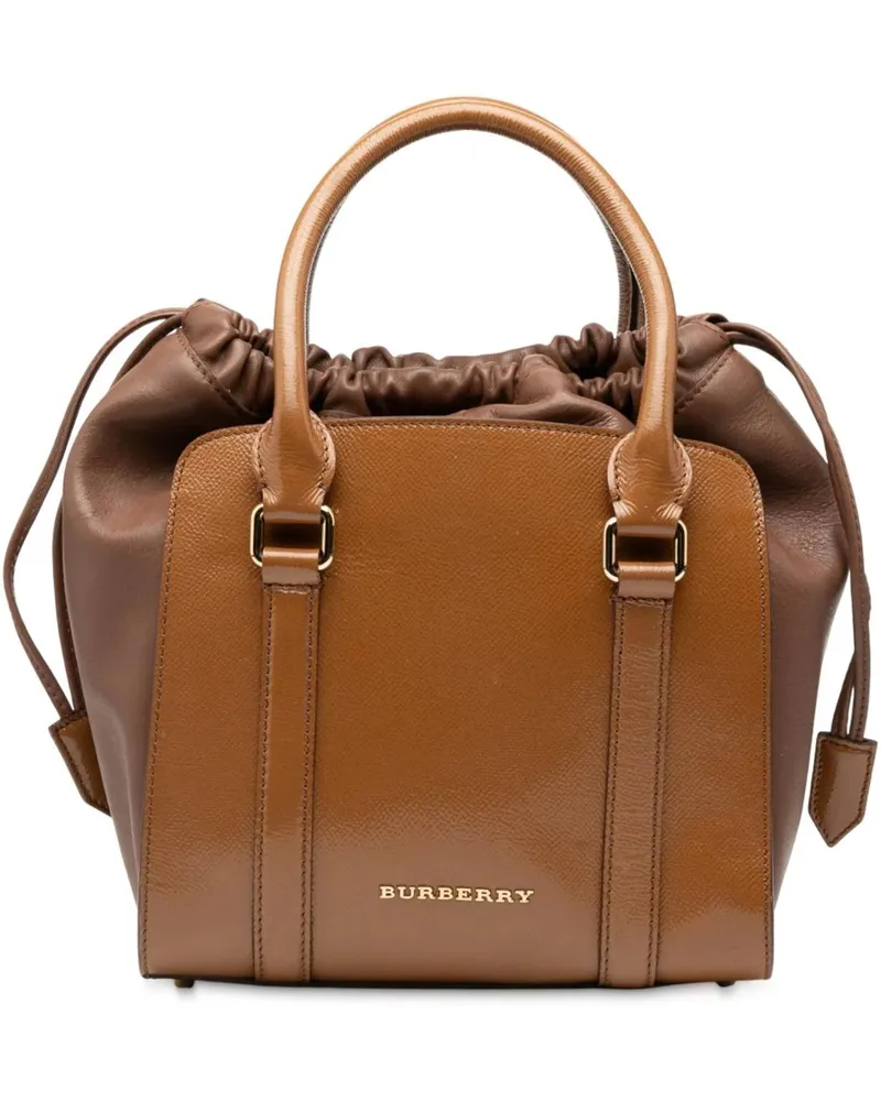 Burberry Hobo Bags Small Leather Dinton Satchel braun Braun