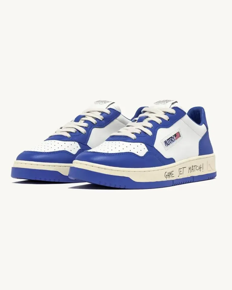 AUTRY Low-Top Sneaker Sneakers Medalist Low With Cushioned Collar And Mi blau Blau