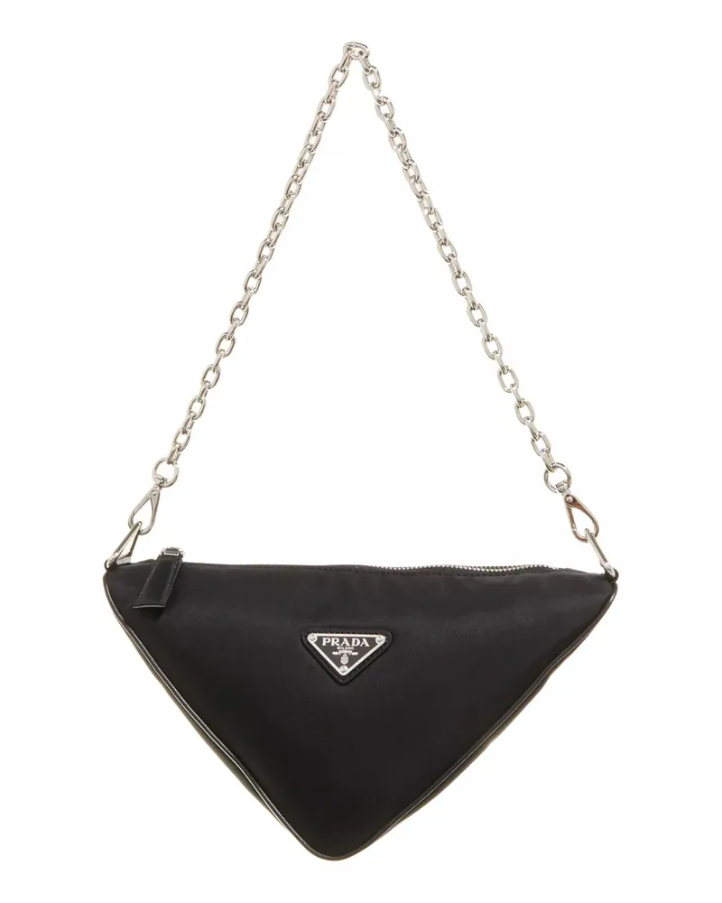 Prada Crossbody Bags Triangle Shoulder Bag Nylon Schwarz