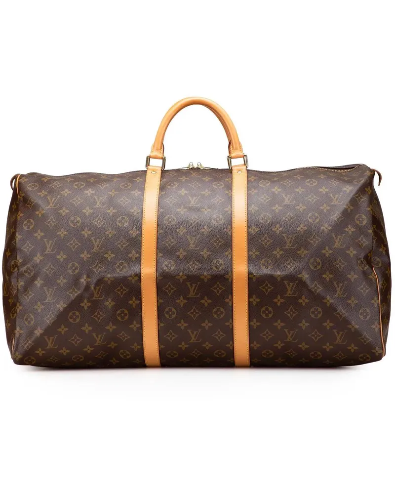 Louis Vuitton Weekender Monogram Keepall 60 braun Braun