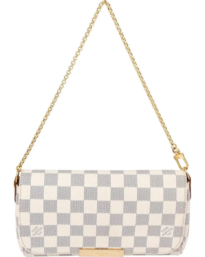 Louis Vuitton Crossbody Bags  Damier Azur Monogam Favorite PM Shou weiß Weiß