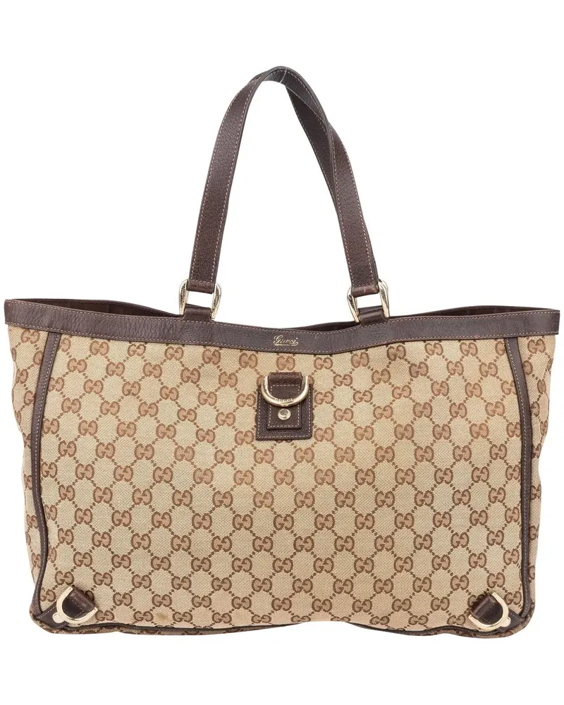 Gucci Crossbody Bags  GG Monogram Abbey Handbag braun Braun