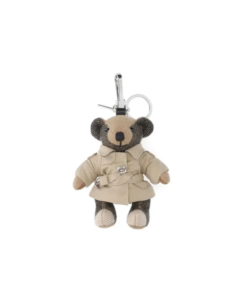 Burberry Schlüssel- & Taschenanhänger 'Thomas Trench' Keychain – Beige 