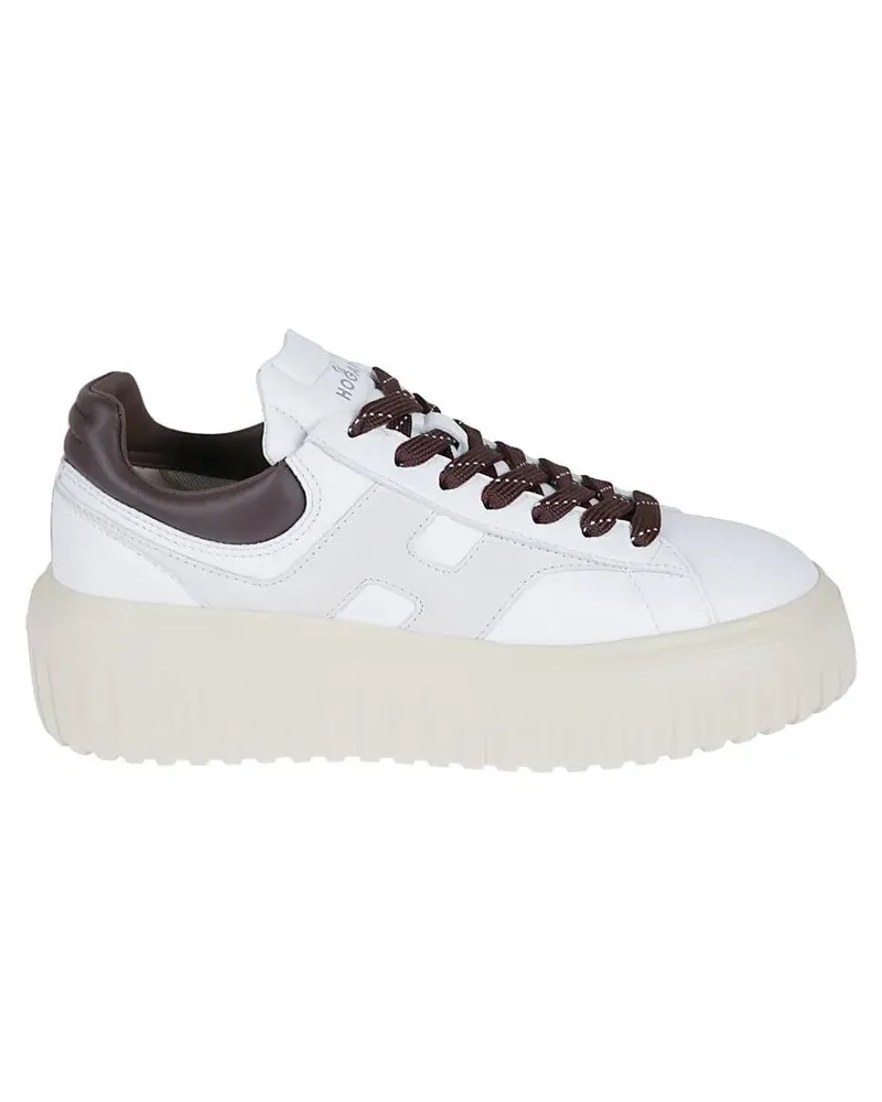 Hogan Low-Top Sneaker Low-Top Sneakers With Nappa Leather Upper weiß Weiß