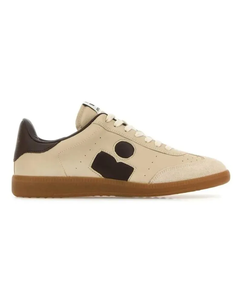 Isabel Marant Low-Top Sneaker Timeless Brown Sneakers With Classic Silhouette beige Beige