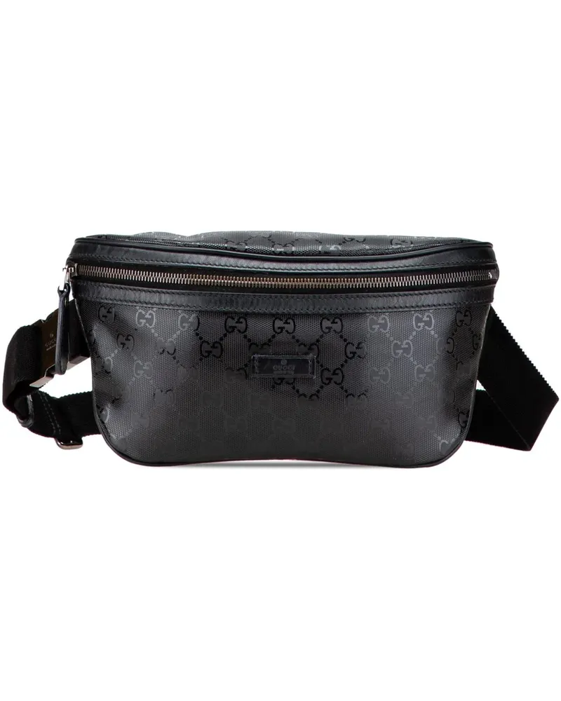Gucci Bauchtaschen GG Imprime Belt Bag schwarz Schwarz