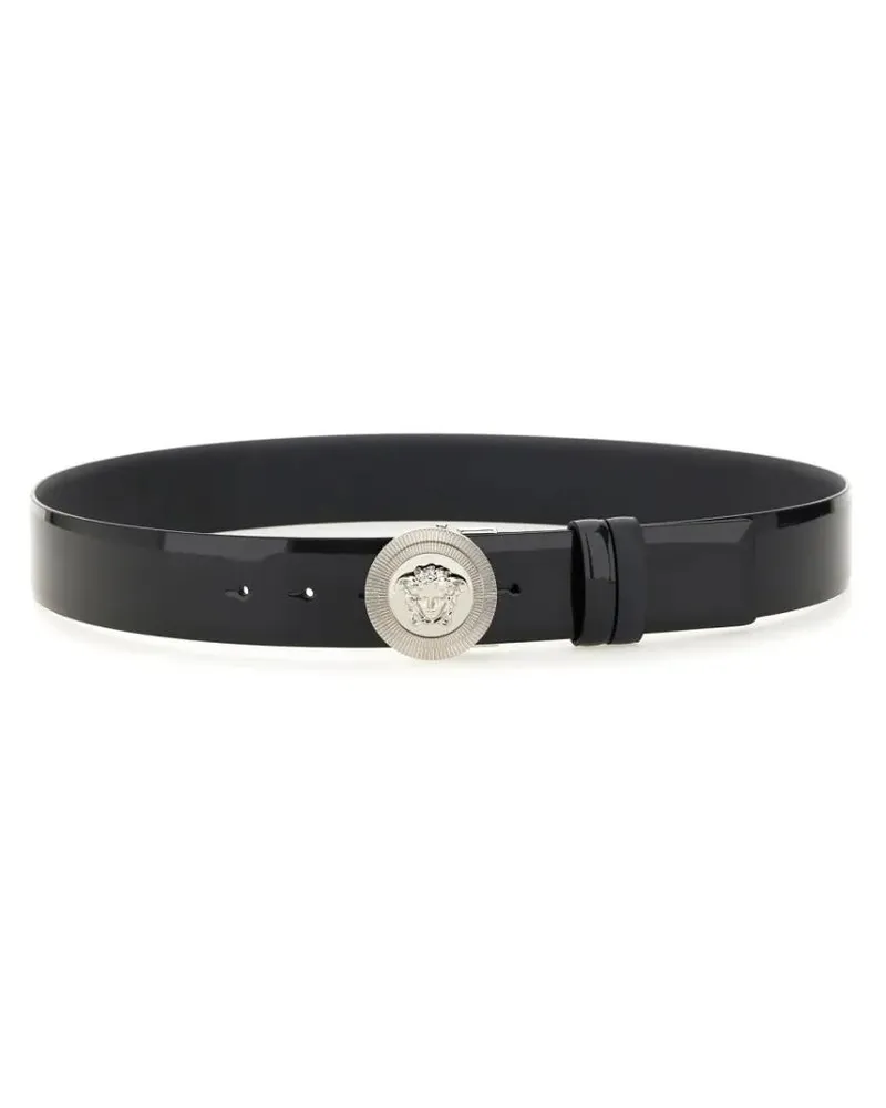 Versace Gürtel Reversible Belt "The Jellyfish" schwarz Schwarz