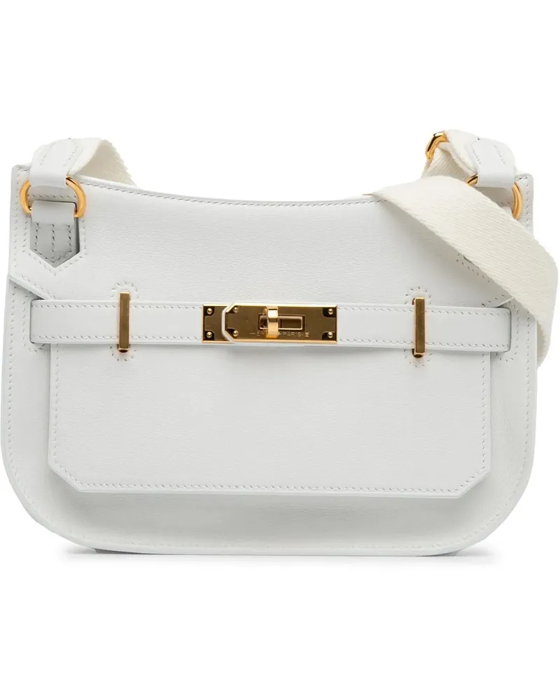 Hermès Hobo Bags Evercolor Mini Jypsiere weiß Weiß
