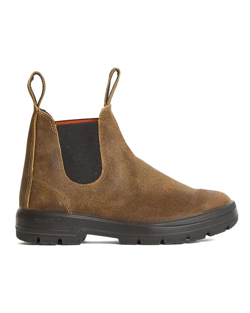 Filson Stiefel Chelsea Boots In Waxed Suede With Durable Sole braun Braun