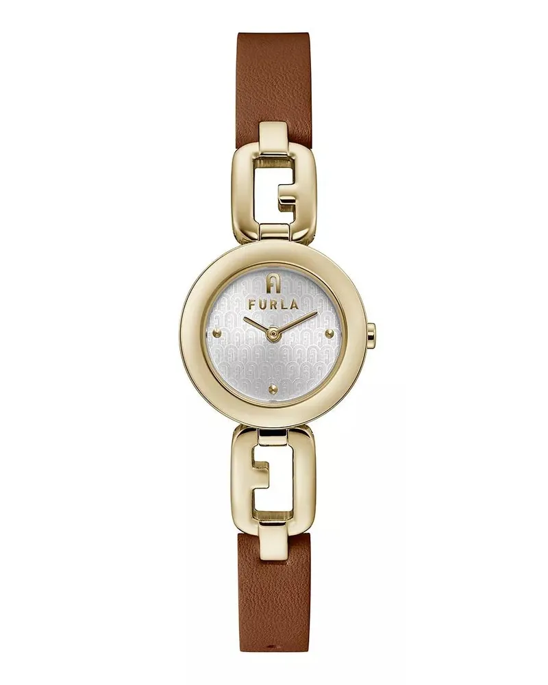 Furla Uhr ARCO CHAIN WATCH brown Braun