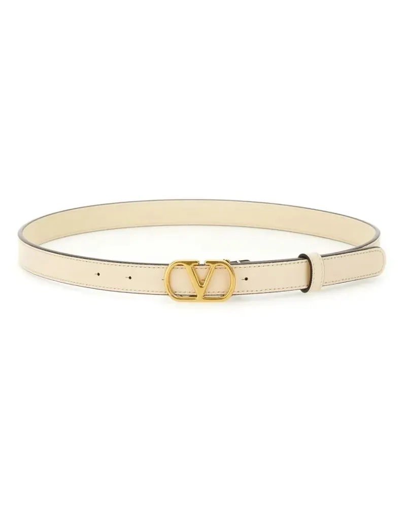 Valentino Garavani Gürtel "Vlogo Signature" Belt beige Beige