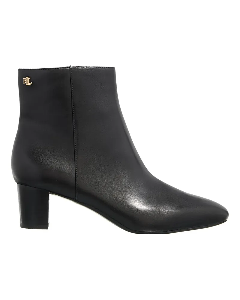 Ralph Lauren Stiefel Demi-Boots-Bootie schwarz Schwarz