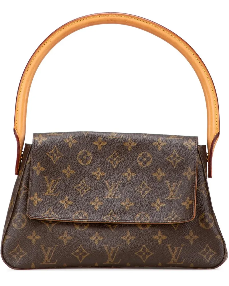 Louis Vuitton Hobo Bags Monogram Mini Looping braun Braun