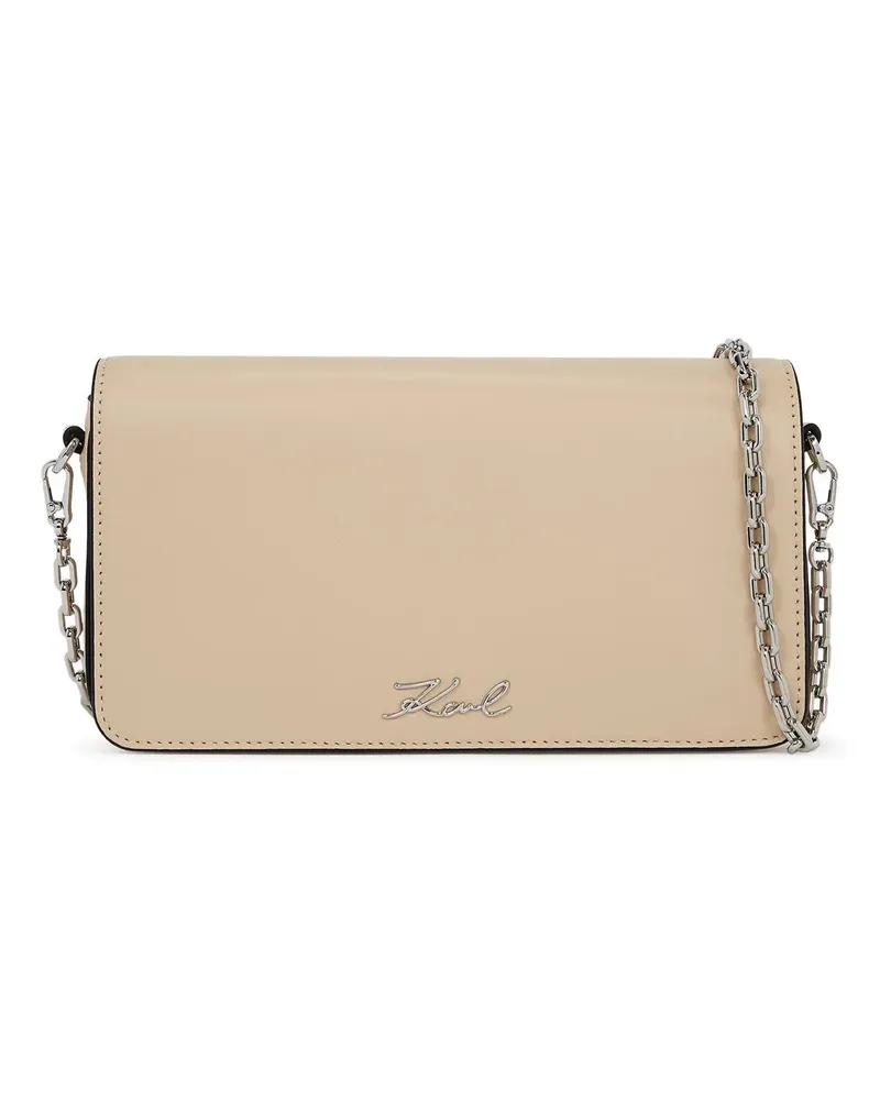 Karl Lagerfeld Portemonnaie SIGNATURE POUCH beige Beige