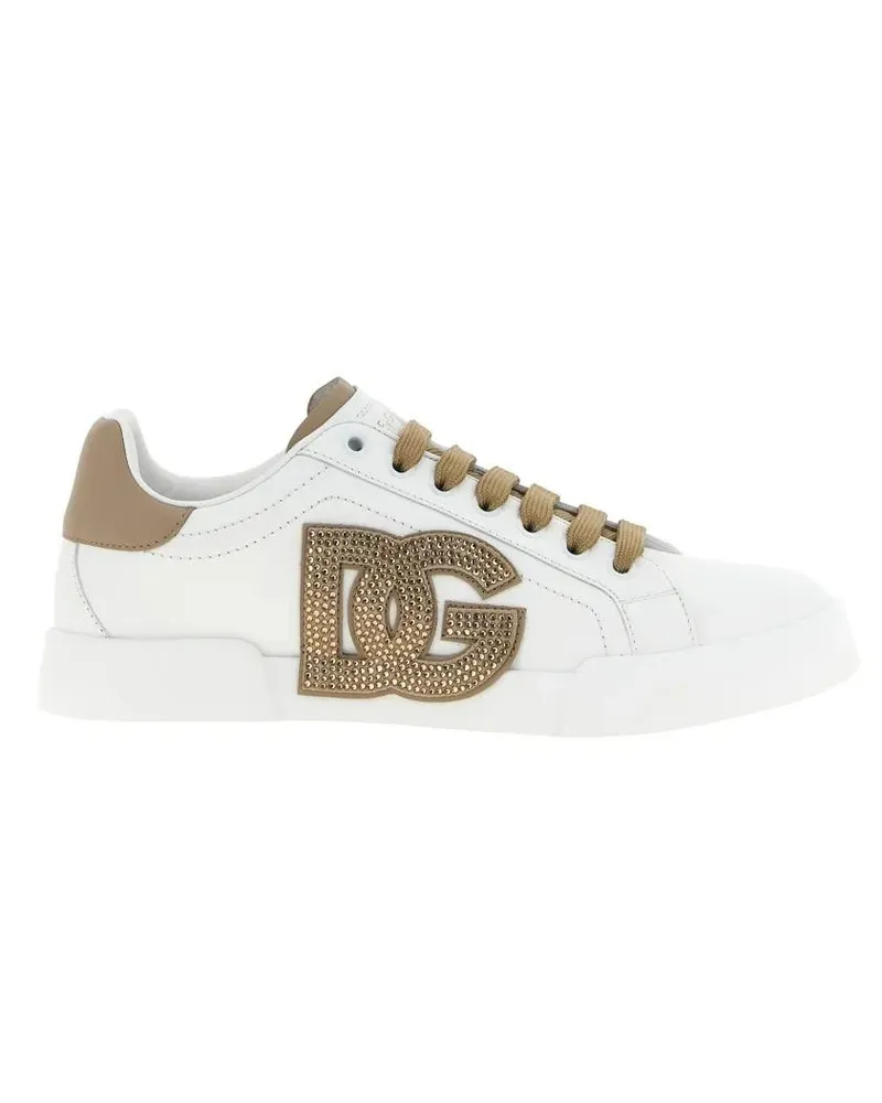 Dolce & Gabbana Low-Top Sneaker Portofino' Sneakers weiß Weiß