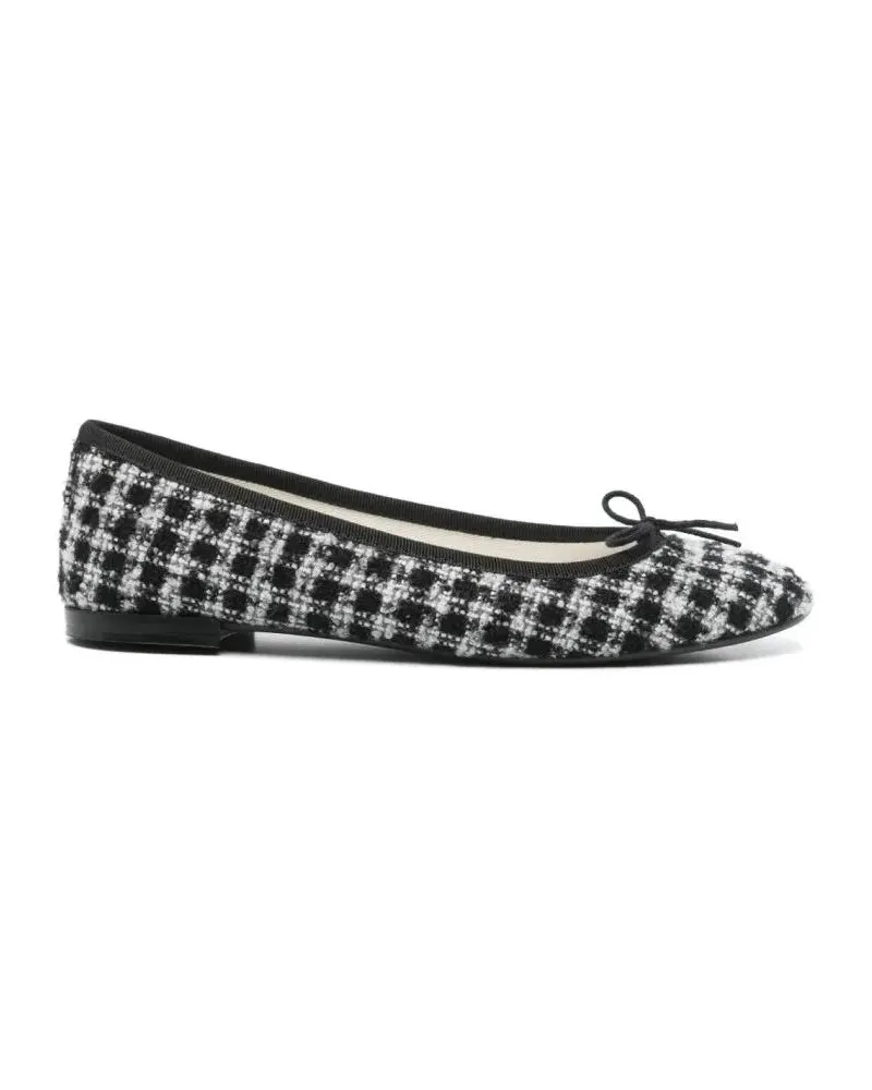 Repetto Cendrillon Tweed Ballerina Ballet Flats grau Grau