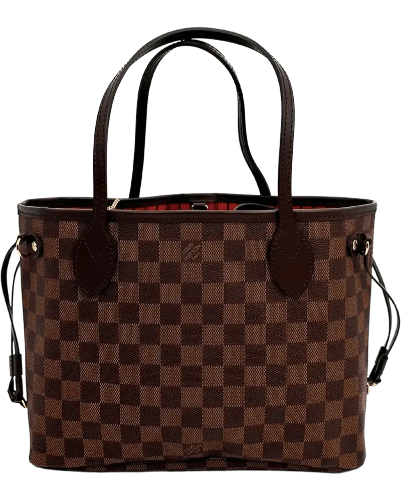 Louis Vuitton Crossbody Bags  Neverfull PM Damier Ebene Canvas N41 braun Braun