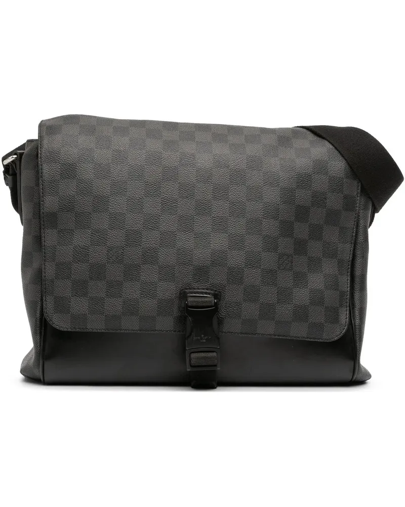 Louis Vuitton Hobo Bags Damier Graphite Skyline Messenger MM schwarz Schwarz