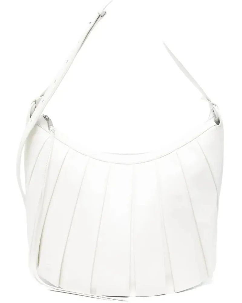 Lacoste Crossbody Bags Fashion Show Xl Hobo Bag White weiß Weiß