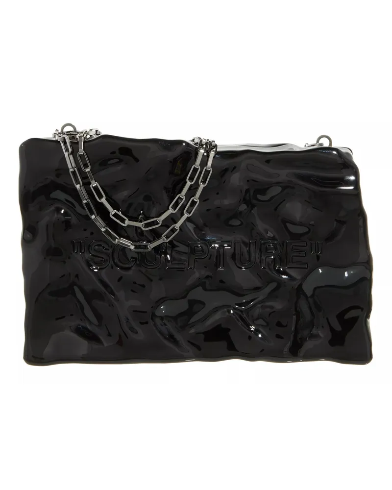 OFF-WHITE Clutches Crushed Clutch schwarz Schwarz