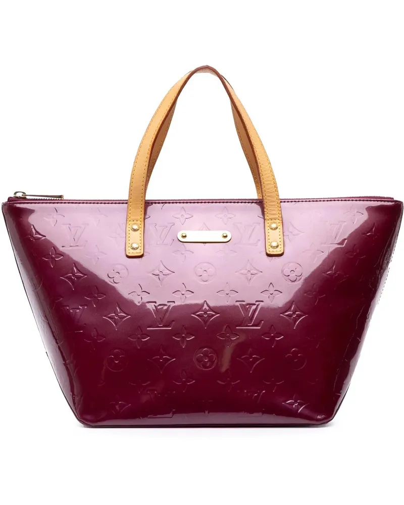 Louis Vuitton Crossbody Bags Monogram Vernis Bellevue PM orange Orange