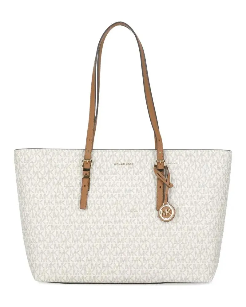 Michael Kors Hobo Bags Quinn Bag weiß Weiß