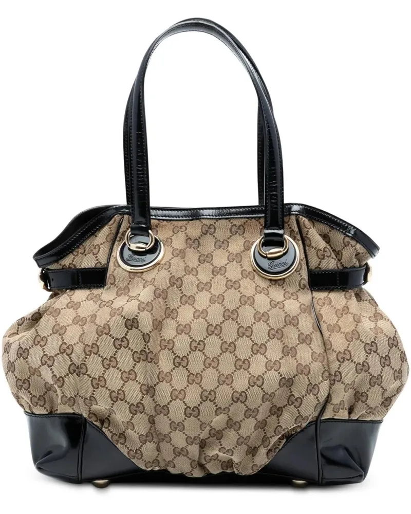 Gucci Shopper GG Canvas Full Moon Tote braun Braun