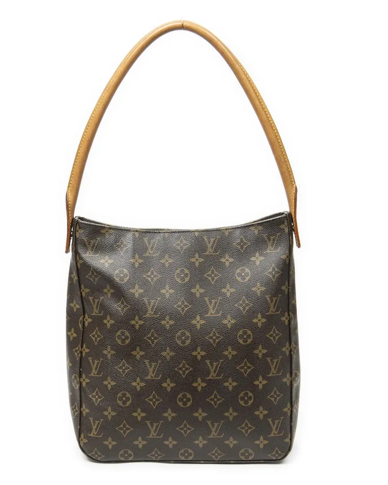 Louis Vuitton Crossbody Bags Looping GM braun Braun