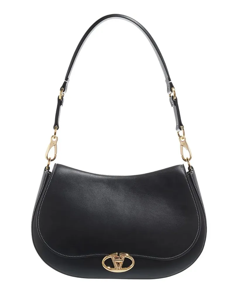 Valentino Garavani Hobo Bags Medium Shoulder Bag schwarz Schwarz