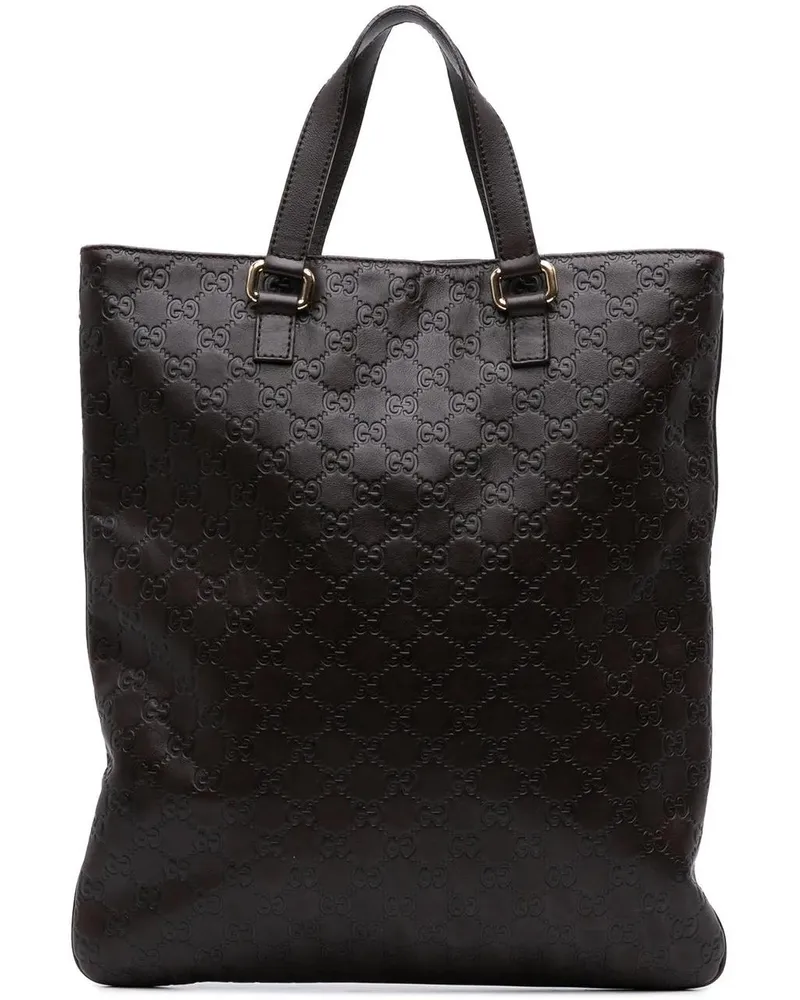 Gucci Shopper ssima Tote braun Braun