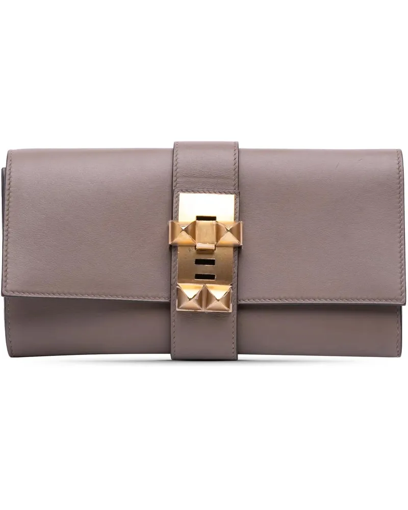 Hermès Clutches Swift Medor Clutch 23 braun Braun