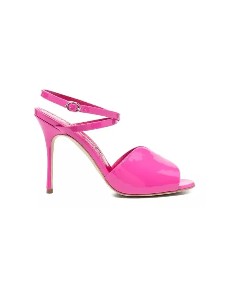 Manolo Blahnik Sandalen Hourani 105 Sandals pink Rosa