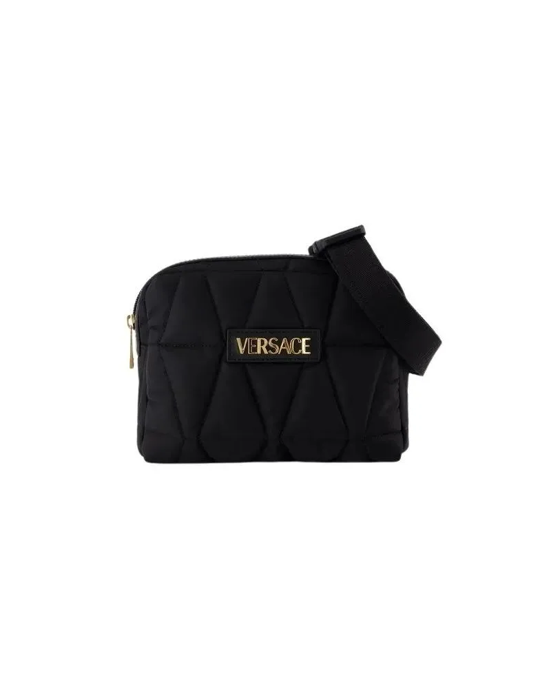 Versace Bauchtaschen Bum Belt Bag - Nylon - Black schwarz Schwarz